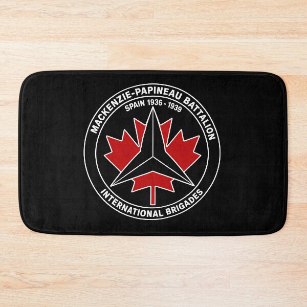 Item preview, Mackenzie Papineau Battalion International Brigades Antifascist Emblem Print designed and sold by PinUpPizzazz.