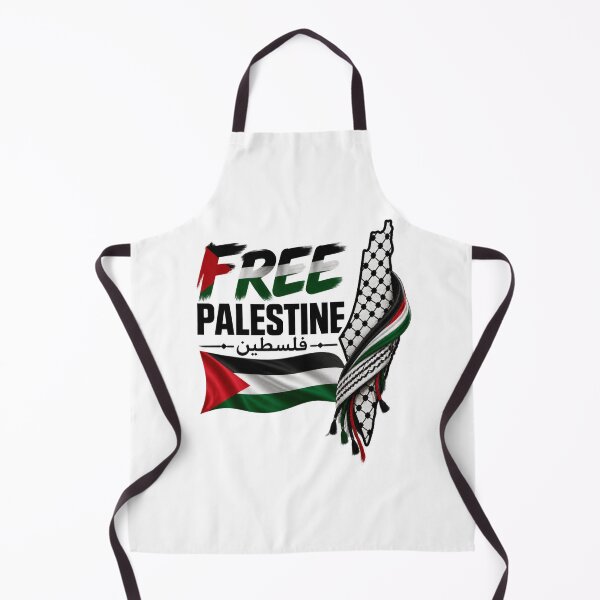 Item preview, Free Palestine Keffiyeh Map Flag Palestinian designed and sold by Shakhbata-1.