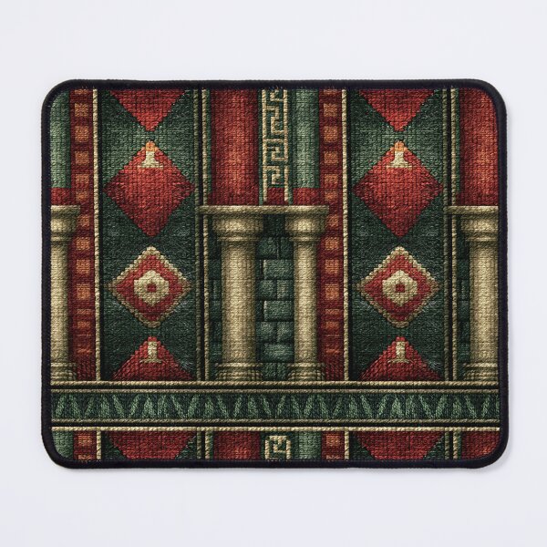 Item preview, Imperial Red and Green Vertical Tapestry Art designed and sold by Piotrek0001.
