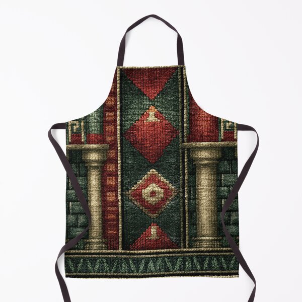 Item preview, Imperial Red and Green Vertical Tapestry Art designed and sold by Piotrek0001.