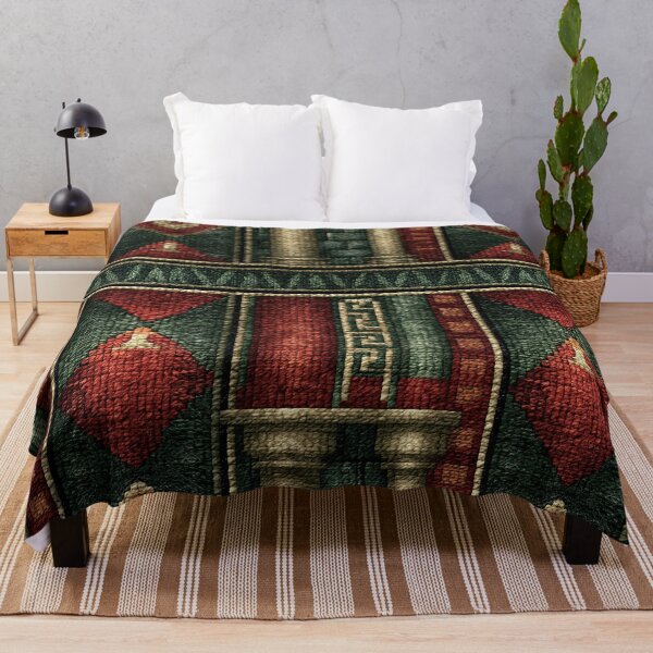 Item preview, Imperial Red and Green Vertical Tapestry Art designed and sold by Piotrek0001.