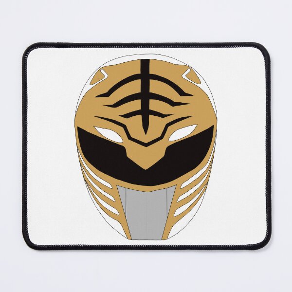 Item preview, Dai Kiba MMPR White Helmet designed and sold by Ink Shot Studios.