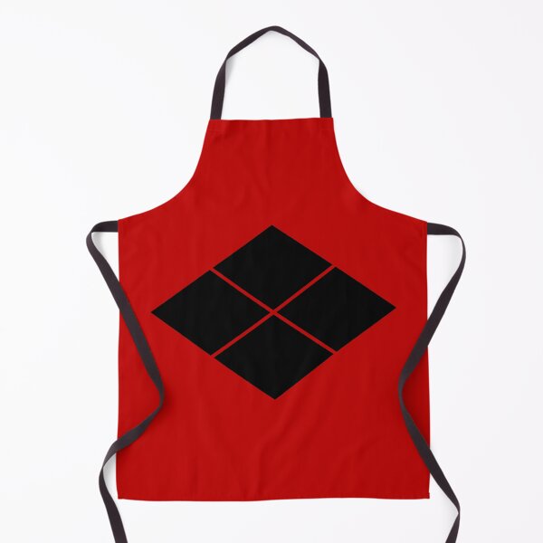 Item preview, Takeda Shingen Crest - Takeda Bishi Samurai Mon Black Red / Japanese Crest designed and sold by 戦国まーけっと SENGOKU MARKET.