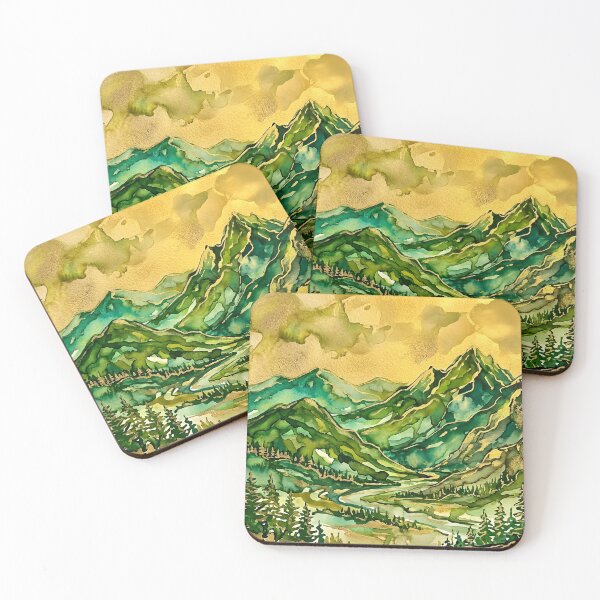 Item preview, Green Mountains  designed and sold by GraphicsClub.