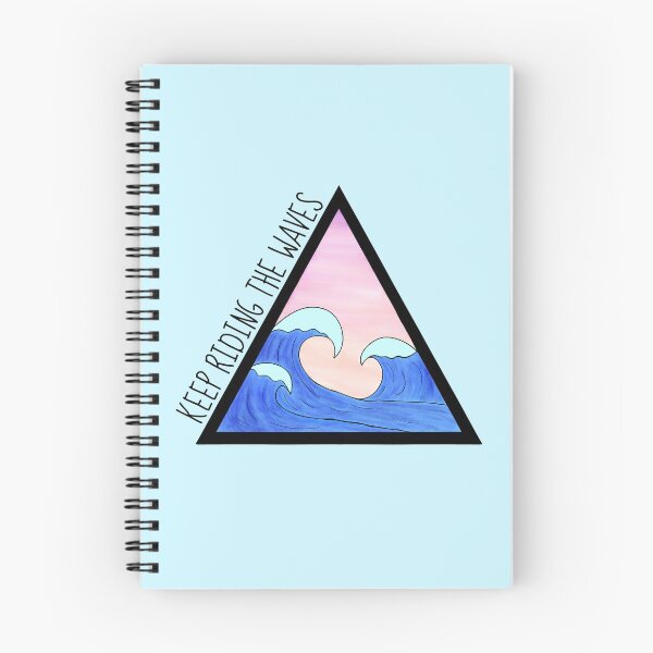 Item preview, Keep Riding The Waves designed and sold by RollingRecovery.