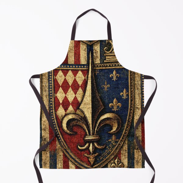 Item preview, Royal Heraldic Shield with Blue and Gold Crest designed and sold by Piotrek0001.