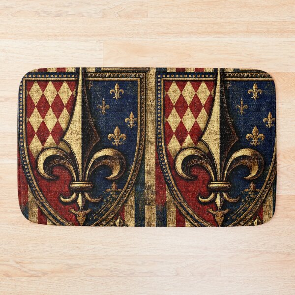 Item preview, Royal Heraldic Shield with Blue and Gold Crest designed and sold by Piotrek0001.