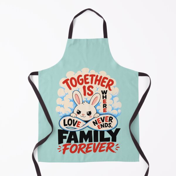 Item preview, Cute Bunny Love Forever Art Print designed and sold by Nadiename.