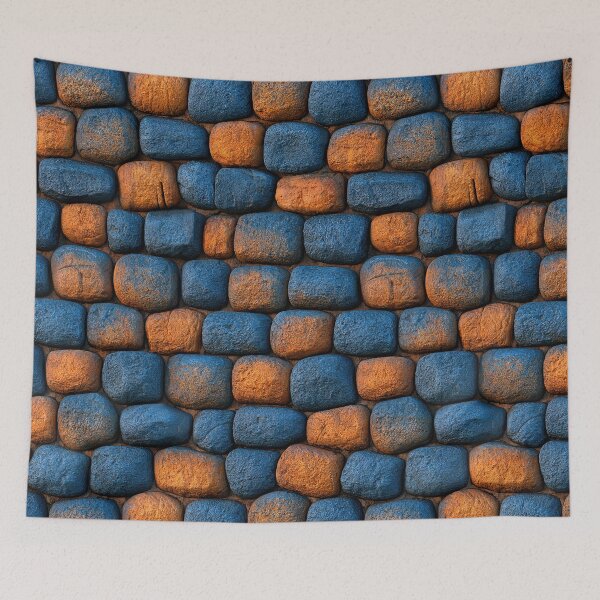 Item preview, Multi-Colored Stone Brick Fortress Pattern designed and sold by Piotrek0001.