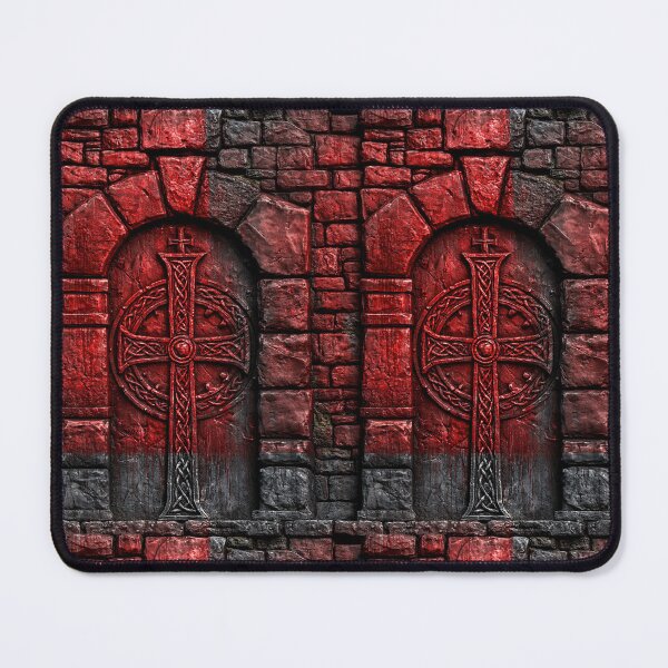 Item preview, Red Arched Castle Wall and Ancient Brickwork designed and sold by Piotrek0001.