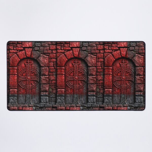 Item preview, Red Arched Castle Wall and Ancient Brickwork designed and sold by Piotrek0001.