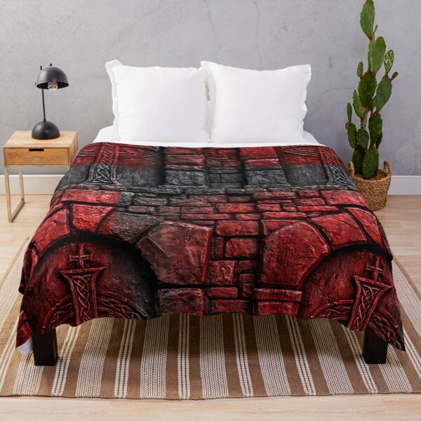 Item preview, Red Arched Castle Wall and Ancient Brickwork designed and sold by Piotrek0001.