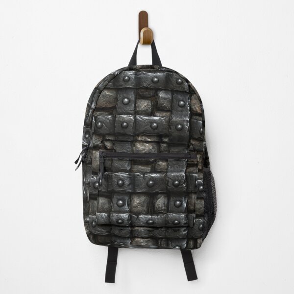 Item preview, Dark Charcoal Stone Wall with Iron Bolts designed and sold by Piotrek0001.