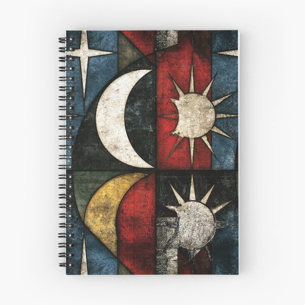 Item preview, Celestial Heraldic Shield with Sun and Moon designed and sold by Piotrek0001.