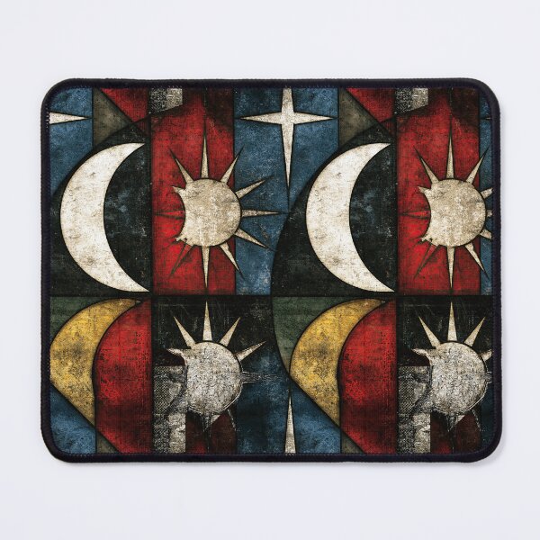 Item preview, Celestial Heraldic Shield with Sun and Moon designed and sold by Piotrek0001.