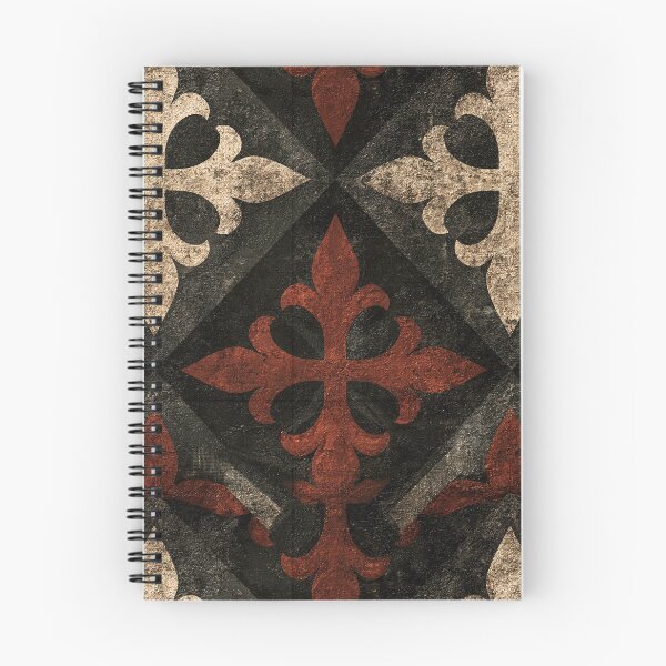 Item preview, Red and Charcoal Diamond Medieval Pattern designed and sold by Piotrek0001.