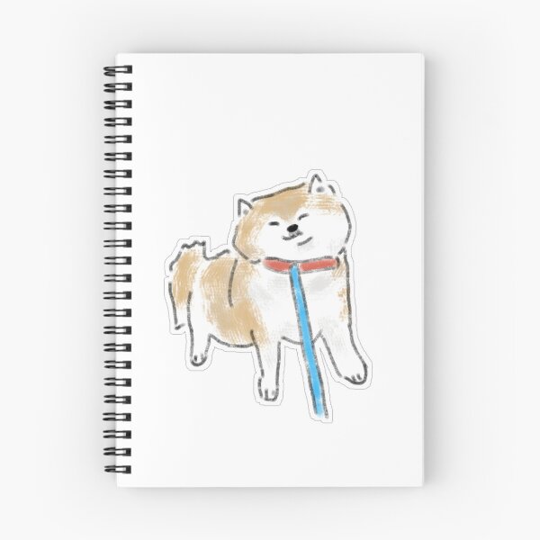 Item preview, Cute Stubborn Shiba Inu Dog Refuse To Walk Art designed and sold by raun.draw.