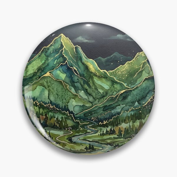 Item preview, Green Mountains  designed and sold by GraphicsClub.