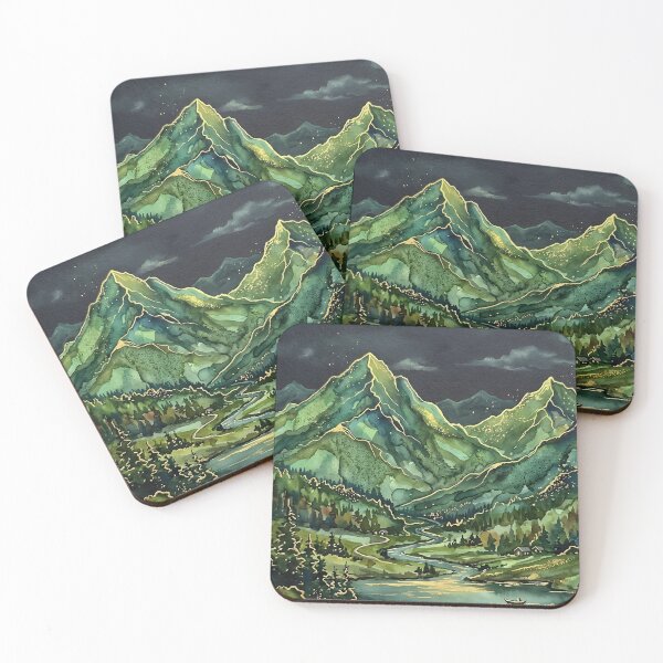 Item preview, Green Mountains  designed and sold by GraphicsClub.