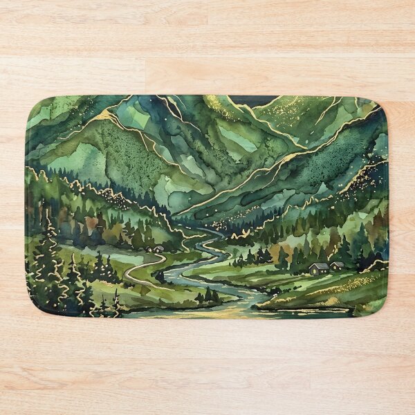 Item preview, Green Mountains  designed and sold by GraphicsClub.