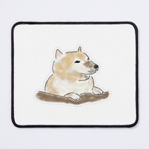 Item preview, Cute Chilling Dog Shiba Inu Cheems Loaf Art designed and sold by raun.draw.