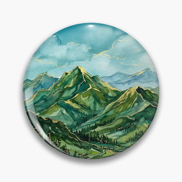 Item preview, Green Mountains  designed and sold by GraphicsClub.