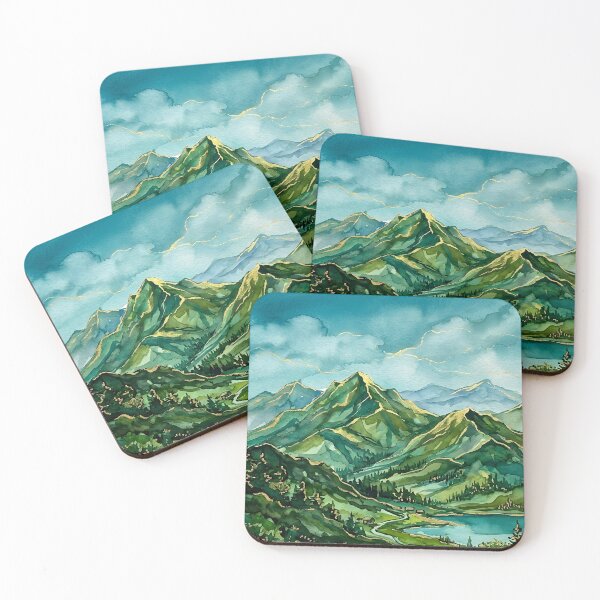 Item preview, Green Mountains  designed and sold by GraphicsClub.