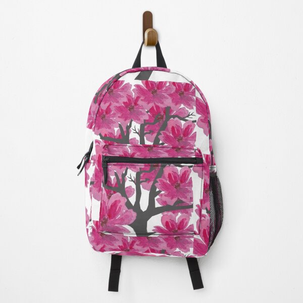 Item preview, pink cherry blossom floral art designed and sold by introvertarts.