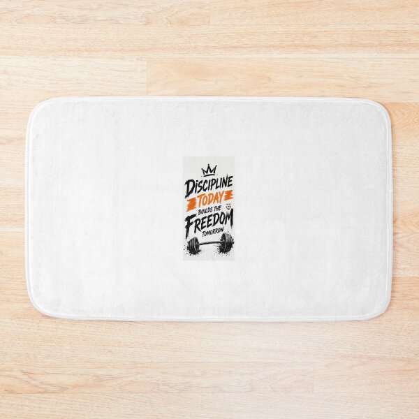 Item preview,  Discipline Today Builds The Freedom Tomorrow Gym Quote designed and sold by Ak-art-shop.