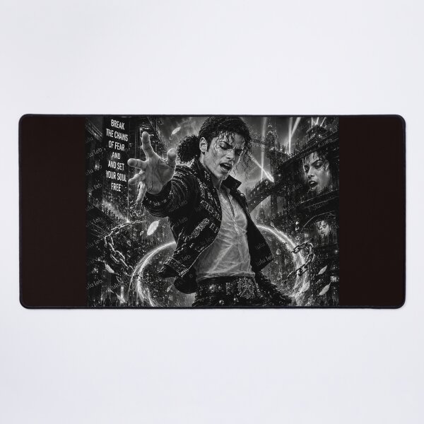 Item preview, Michael Jackson Scream Tribute BW  designed and sold by LuluLeb.
