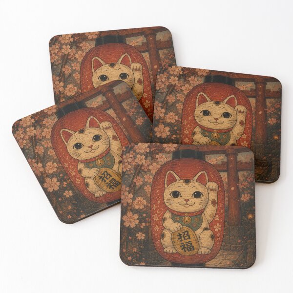 Item preview, Lucky Cat Lantern designed and sold by  Silent Japan Studio.