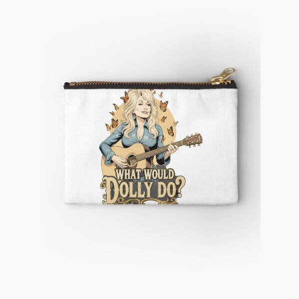 Item preview, What Would Dolly Do Dolly Parton Country Music What Would Dolly Do Butterflies Guitar Icon Legend I designed and sold by VincentMulisan1.