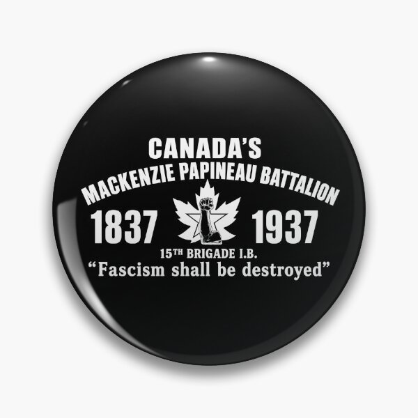 Item preview, Canadas Mackenzie Papineau Battalion Antifascist Commemorative Artwork Print designed and sold by PinUpPizzazz.