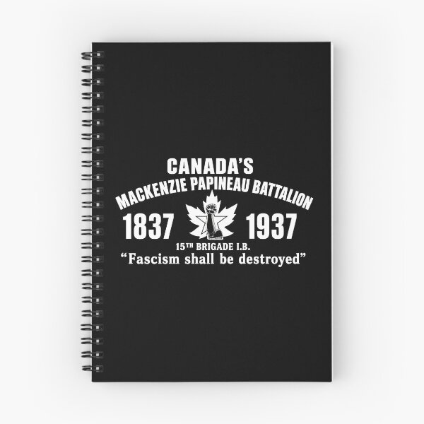 Item preview, Canadas Mackenzie Papineau Battalion Antifascist Commemorative Artwork Print designed and sold by PinUpPizzazz.