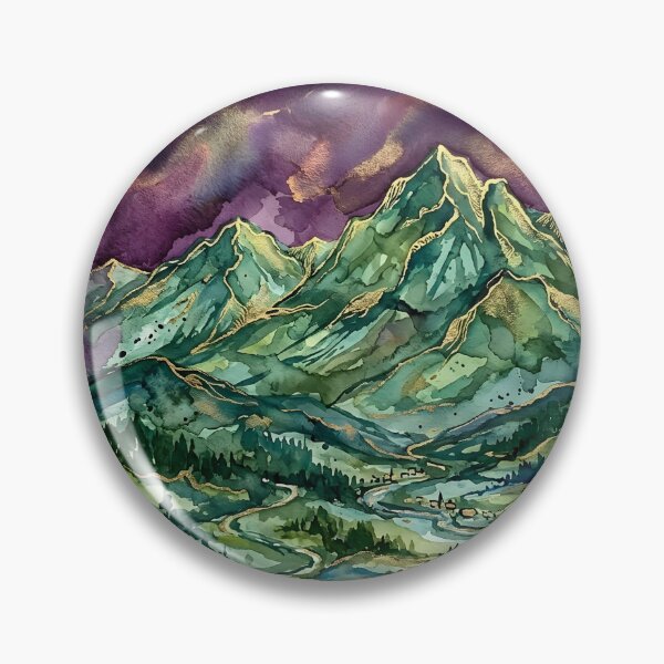 Item preview, Green Mountains  designed and sold by GraphicsClub.