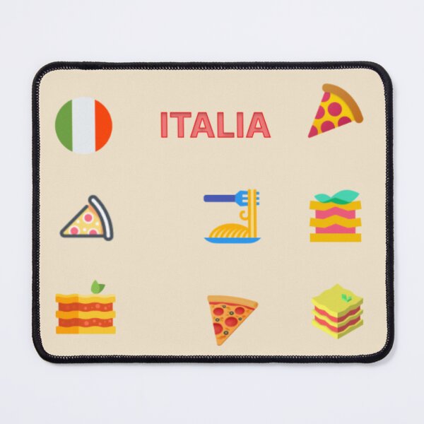 Item preview, Italian Culture & Food | Colorful Italy Travel Illustration designed and sold by Yasmine Mohammed.