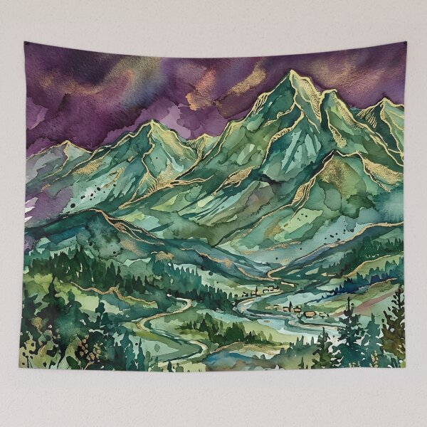 Item preview, Green Mountains  designed and sold by GraphicsClub.