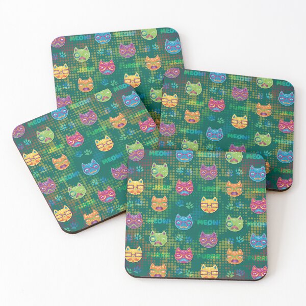 Item preview, Mustache Cats designed and sold by Mx’d Media Art and Design by Henri Hulo.