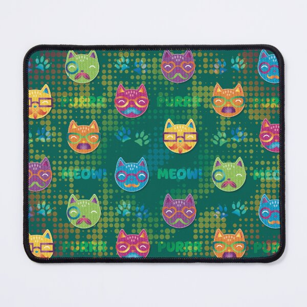 Item preview, Mustache Cats designed and sold by Mx’d Media Art and Design by Henri Hulo.