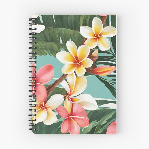 Item preview, Frangipani Tropical Colour Floral designed and sold by SerenebySL.
