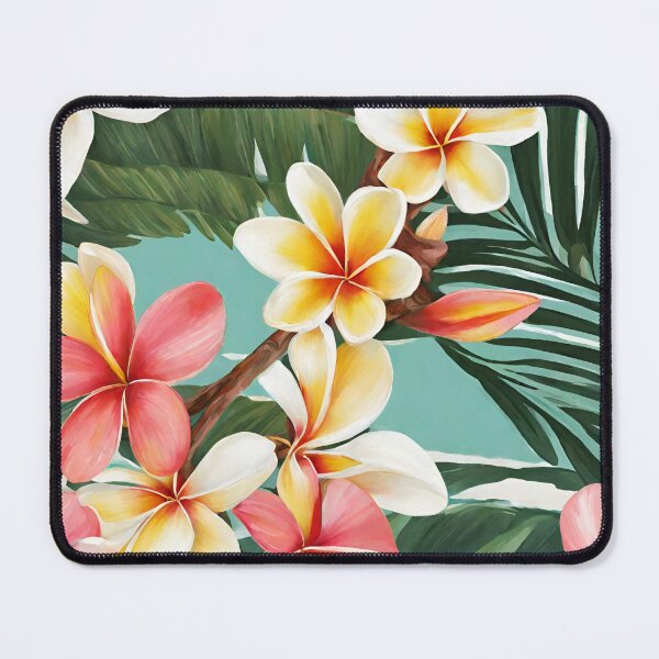 Item preview, Frangipani Tropical Colour Floral designed and sold by SerenebySL.
