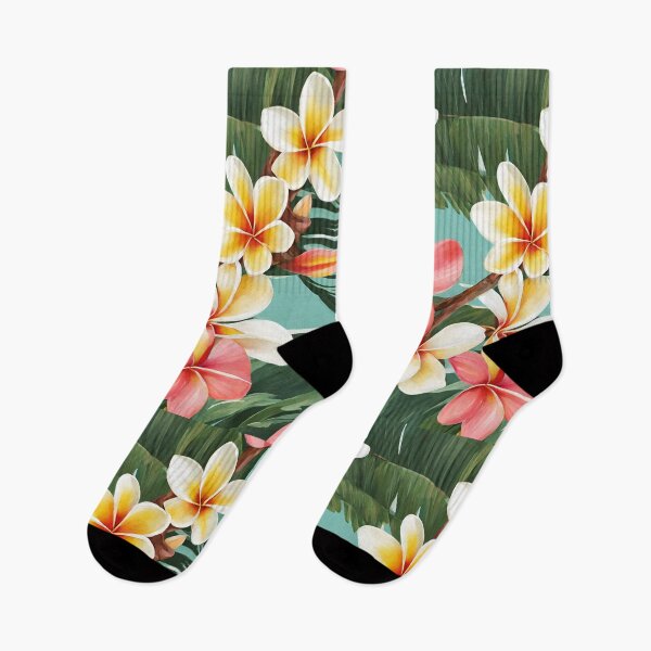 Item preview, Frangipani Tropical Colour Floral designed and sold by SerenebySL.