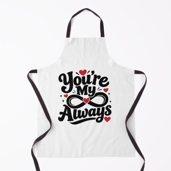Item preview, You’re My Always – Romantic Forever Love Heart Design designed and sold by Lovestickerco.