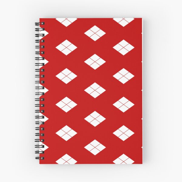 Item preview, Takeda Shingen Crest - Takeda Bishi Samurai Mon White Red Tile / Japanese Crest designed and sold by 戦国まーけっと SENGOKU MARKET.
