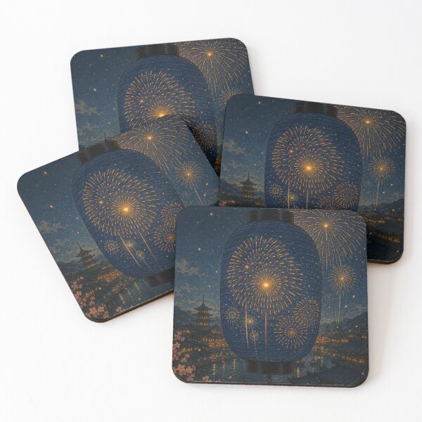 Item preview, Fireworks Night Lantern designed and sold by  Silent Japan Studio.