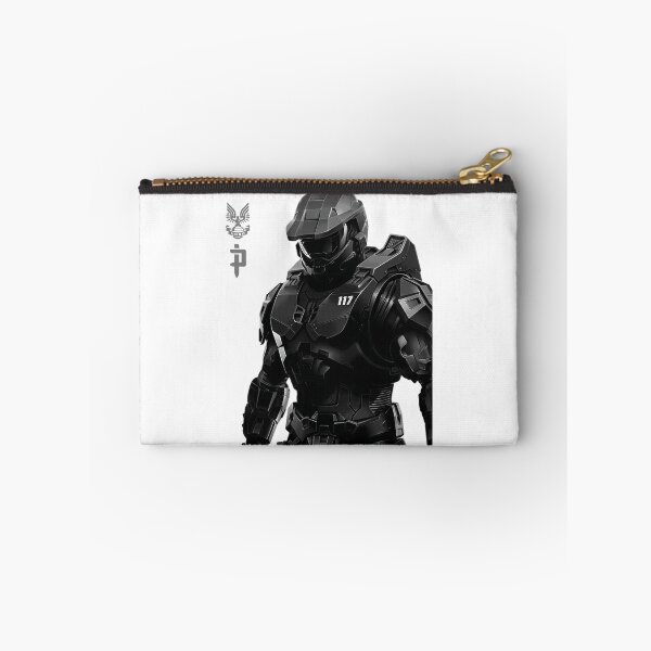 Artikelvorschau, Halo Vintage Legendäre UNSC Master Chief Silhouette und ikonische Gaming-Zitate Fan-Art entworfen und verkauft von Alyzah-Maughan.