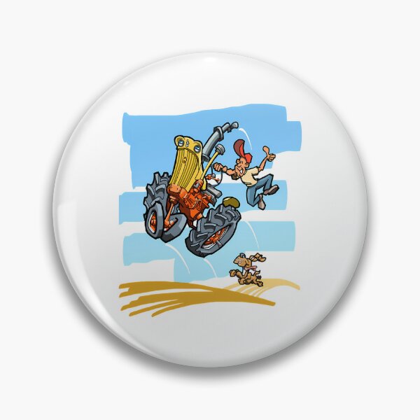 Item preview, Happy Yellow Tractor designed and sold by zurymacdougal.
