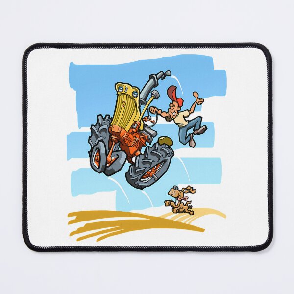 Item preview, Happy Yellow Tractor designed and sold by zurymacdougal.