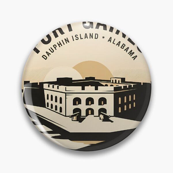 Item preview, Fort Gaines Dauphin Island Alabama designed and sold by DetourDgn.