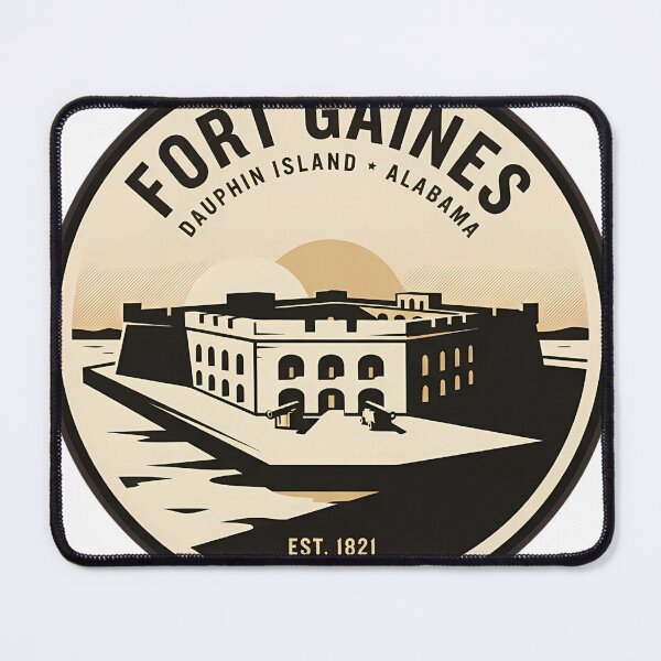 Item preview, Fort Gaines Dauphin Island Alabama designed and sold by DetourDgn.